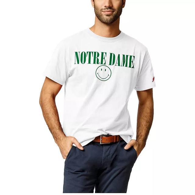 Mens League Collegiate Wear Notre Dame Fighting Irish Smiley All American T-Shirt Product Image