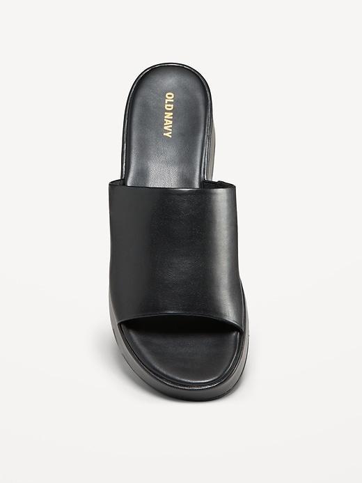 Platform Slide Sandal Product Image