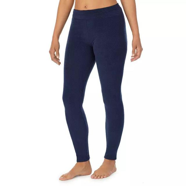 Womens Cuddl Duds Fleecewear with Stretch Leggings Grey Heather Product Image