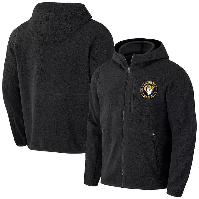 Mens NFL x Darius Rucker Collection by Fanatics Los Angeles Rams Sherpa Full-Zip Hoodie Product Image