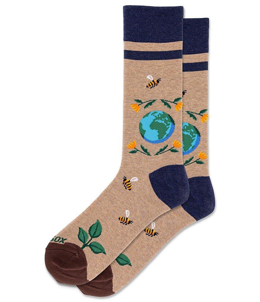 Hot Sox Earth Day Crew Socks Product Image