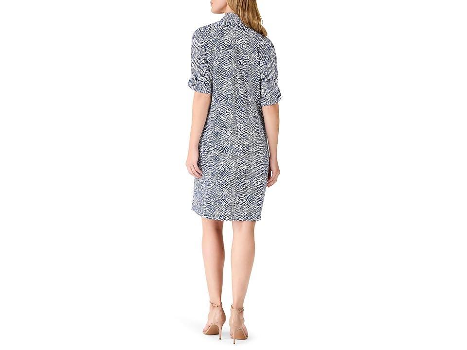 NIC+ZOE Dashing Dot Devon Dress (Indigo Multi) Women's Dress Product Image