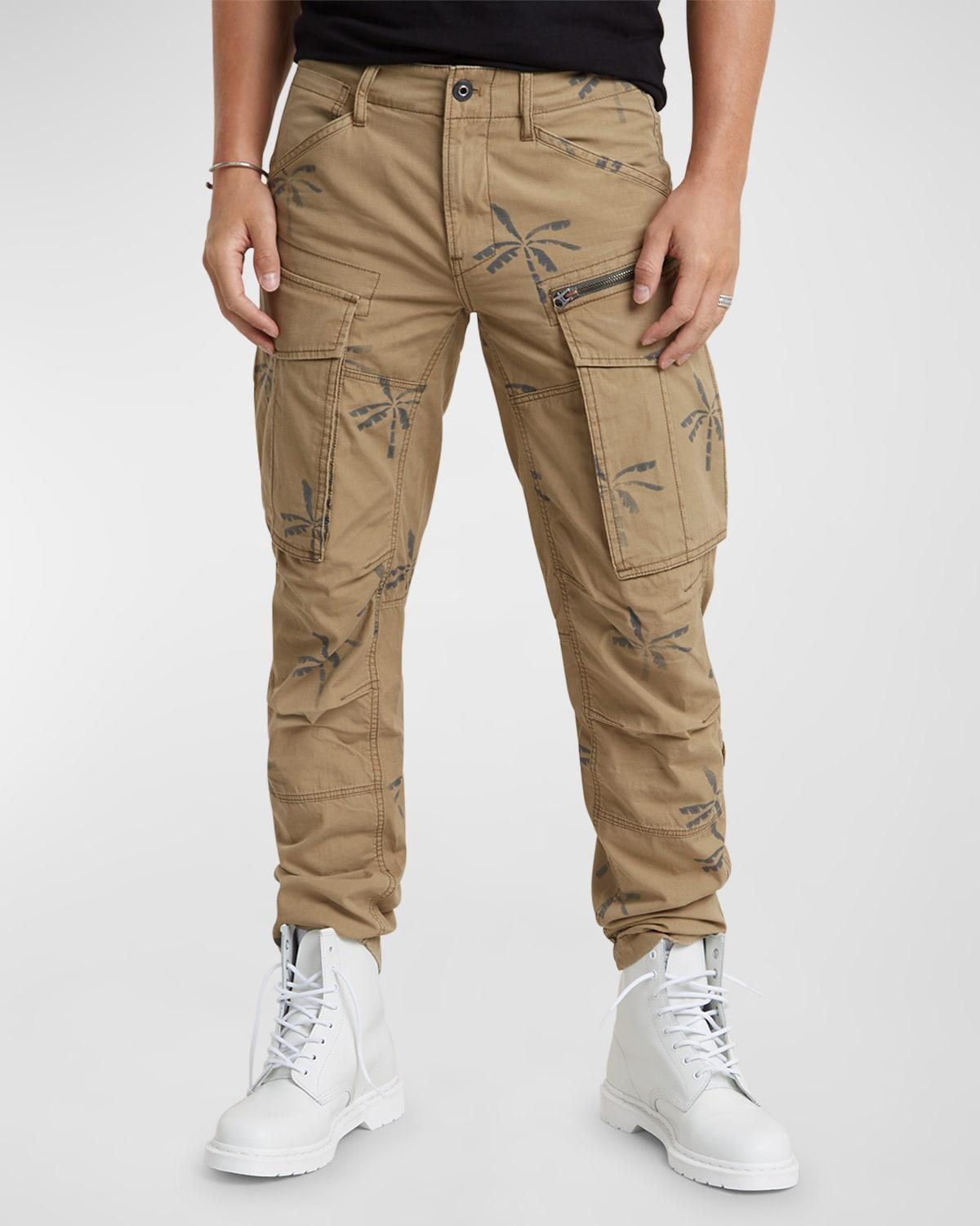 Mens Banana Tree Print Cargo Pants Product Image