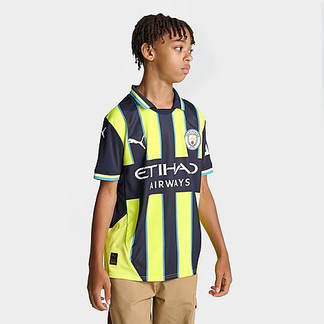 Kids Puma Man City 24-25 Away Soccer Jersey Product Image