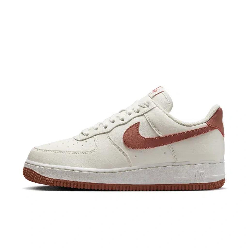 NIKE Women's Air Force 1 '07 Next Nature Shoes In Sail/canyon Pink Product Image