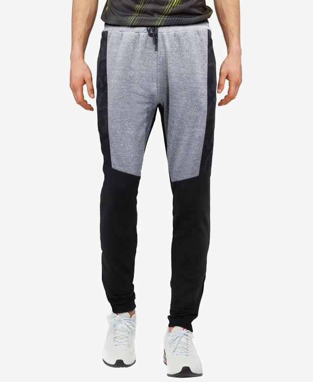 X-Ray Mens Sport Jogger Pants - Black, White Product Image