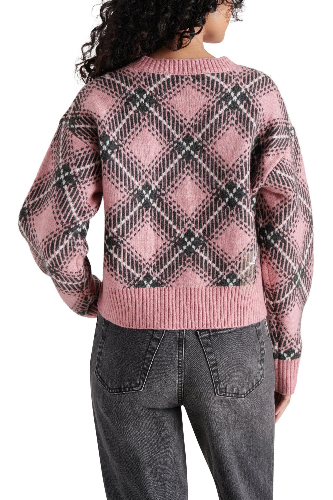 Becka Plaid Sweater Product Image