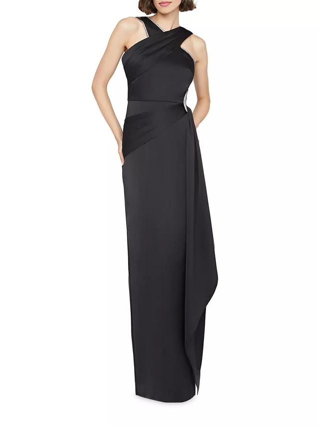 Womens Cressida Halter Column Gown Product Image