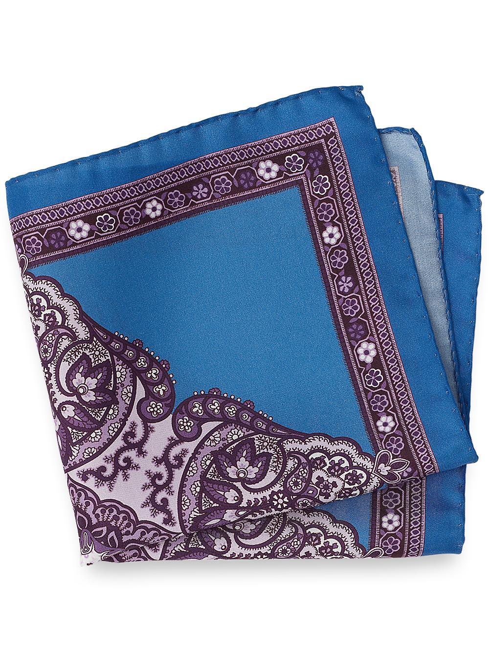 Medallion Silk Pocket Square Product Image