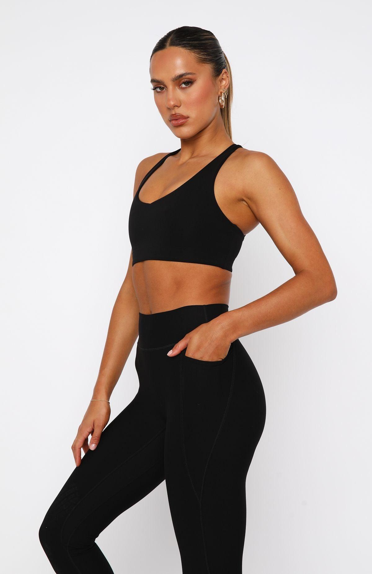 Stamina Sports Bra Black Product Image