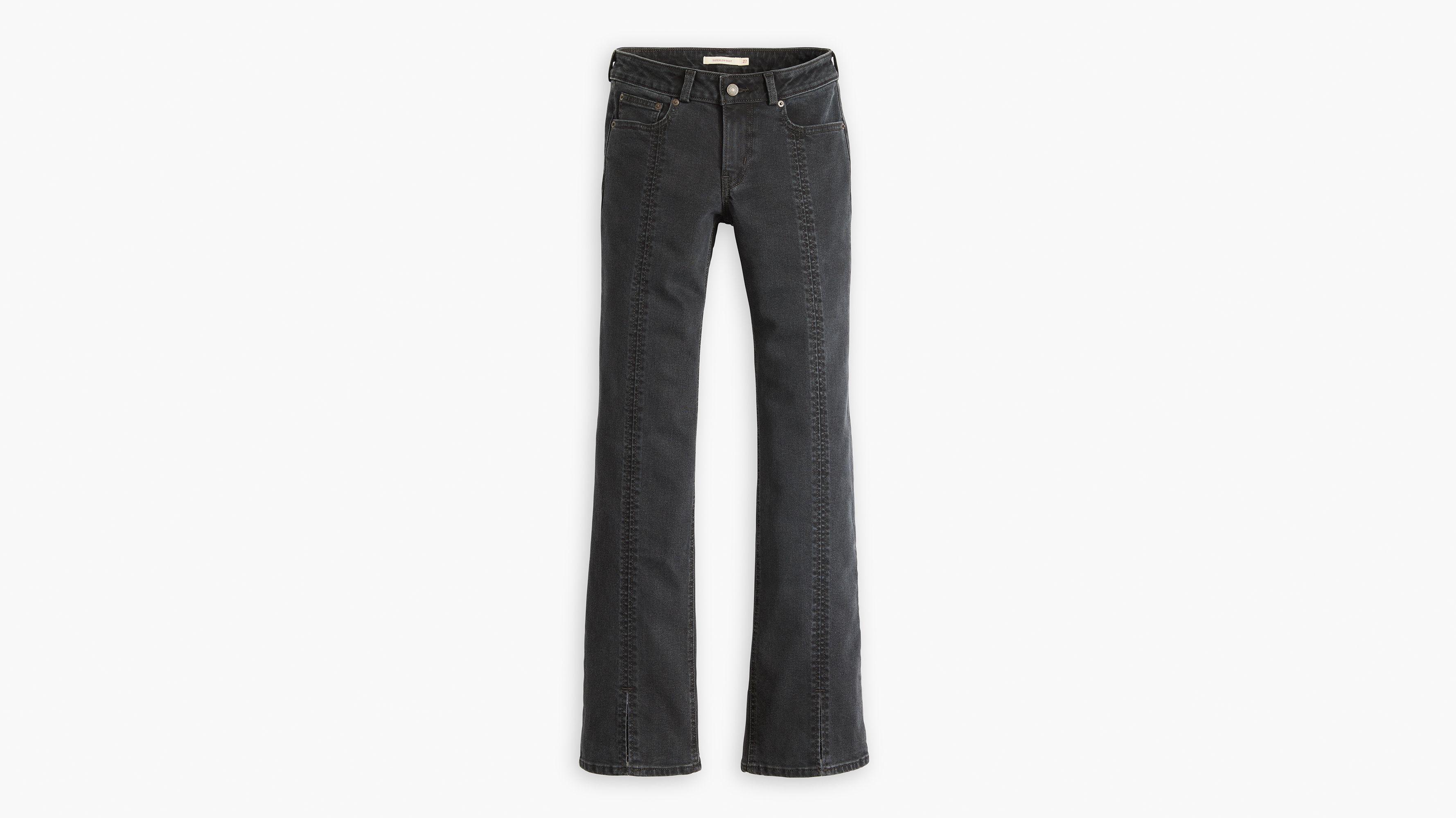 Seamed Superlow Bootcut Women's Jeans Product Image