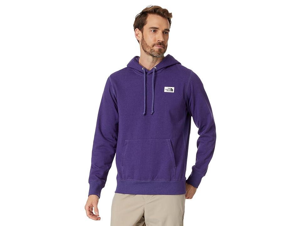 The North Face Heritage Patch Pullover Hoodie (Cave ) Men's Clothing Product Image