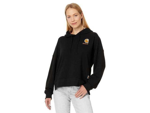 Carhartt French Terry Graphic Hooded Sweatshirt Women's Clothing Product Image