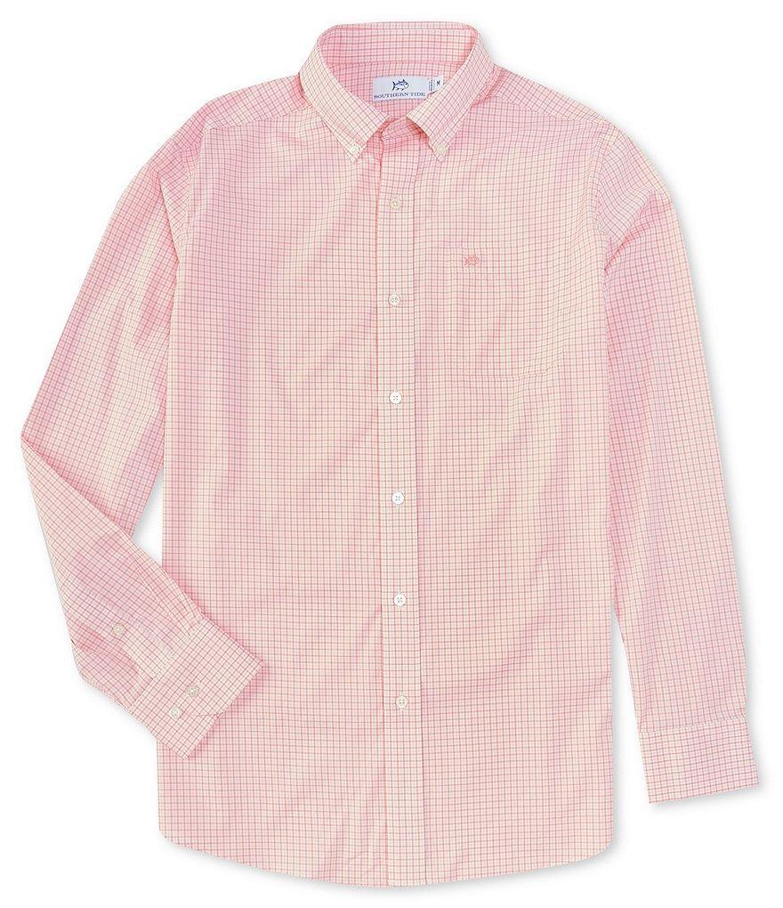 Southern Tide Brrr° Intercoastal McBee Check Woven Long Sleeve Sport Shirt Product Image