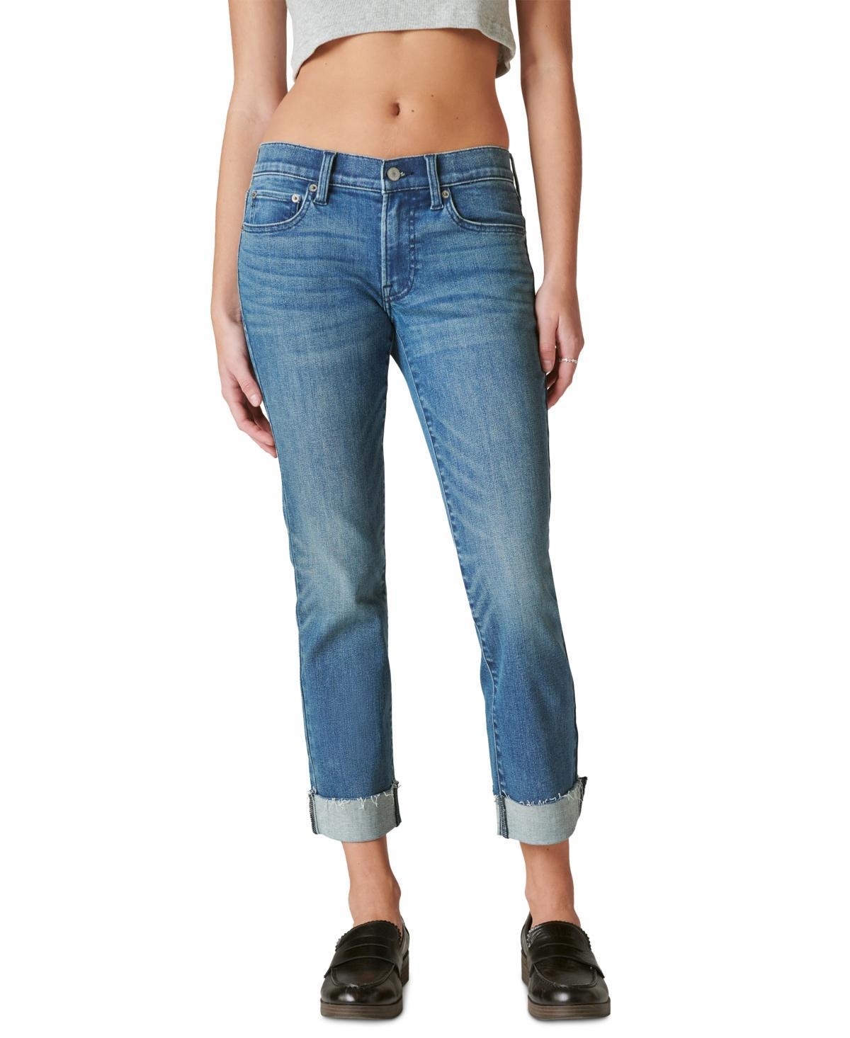 Lucky Brand Womens Mid-Rise Sweet Crop Cuffed Jeans product image