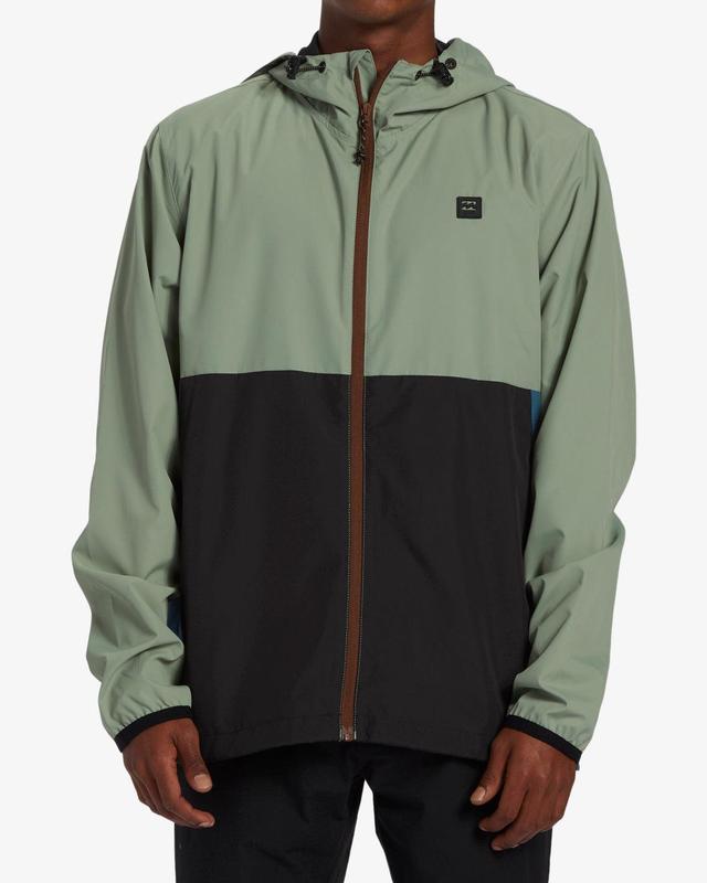 A/Div Transport Windbreaker Jacket - Sage Male Product Image