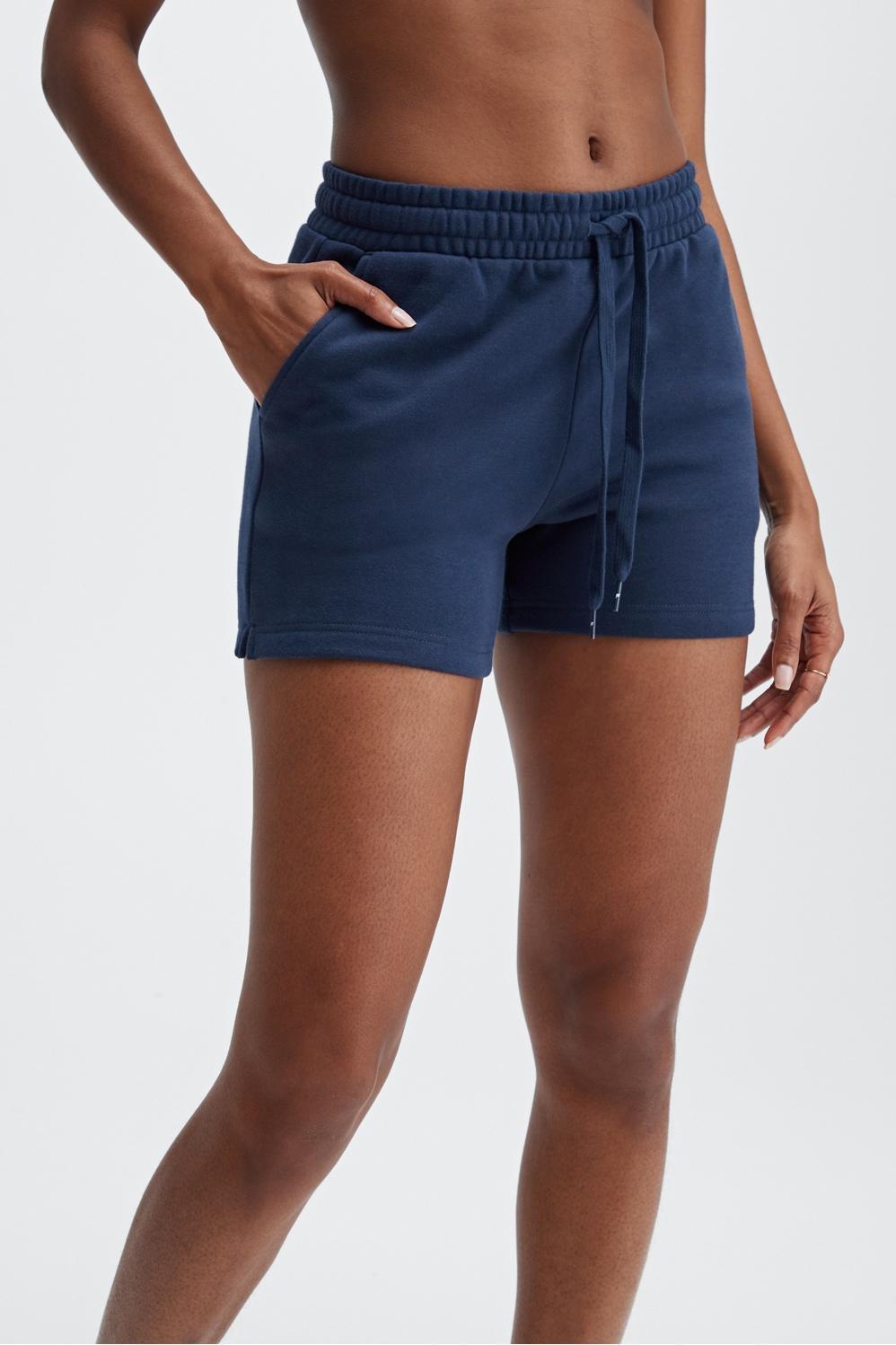 Fabletics Go-To Sweatshort Womens blue Size XS Product Image