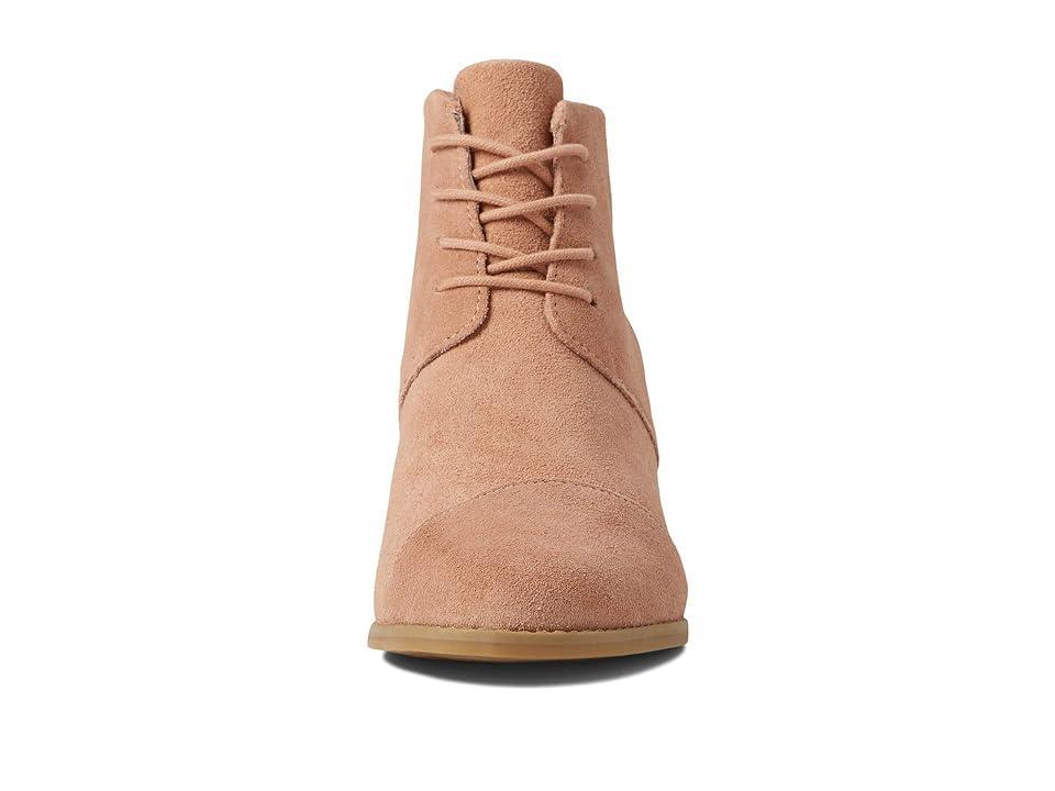 TOMS Hyde (Rose Beige Suede) Women's Boots Product Image