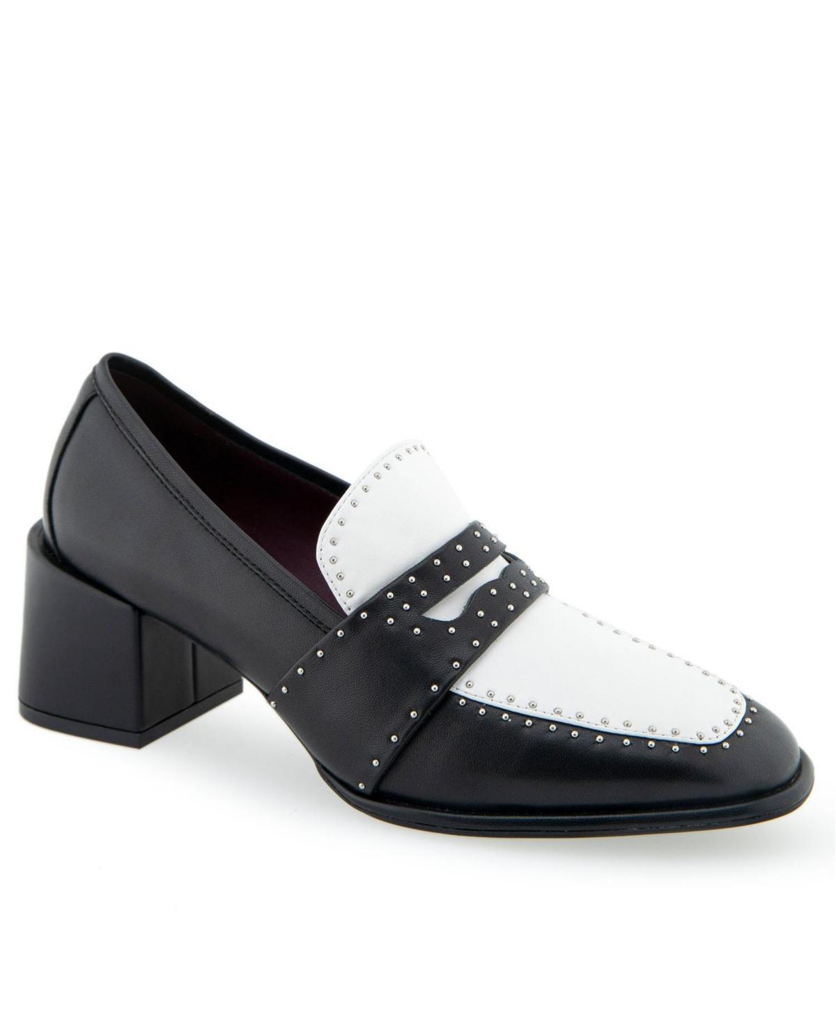 Womens Aerosoles Ardore Heeled Loafers Product Image