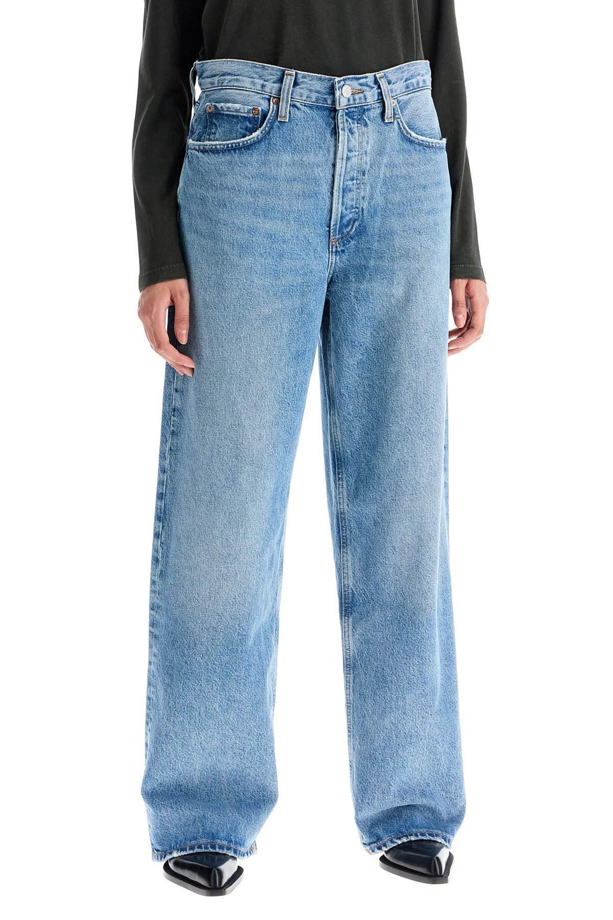 AGOLDE 'low Slung Baggy' Jeans In Blue Product Image