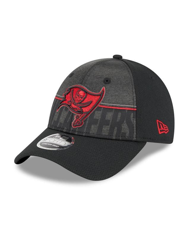 Mens New Era Pewter Tampa Bay Buccaneers 2023 NFL Training Camp Team Colorway 9FORTY Adjustable Hat Product Image