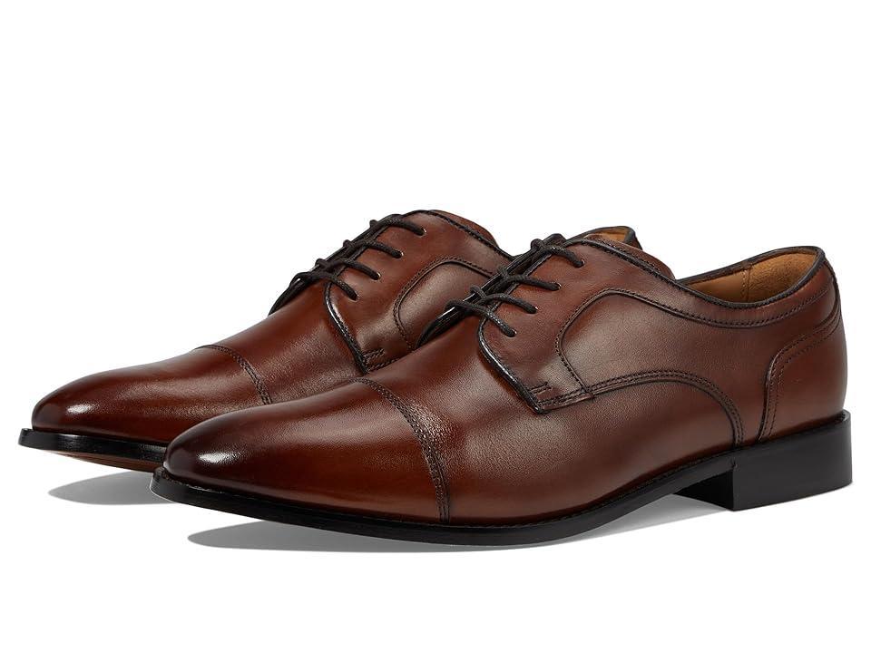 Florsheim Conetta Cap Toe Oxford (Cognac) Men's Lace Up Wing Tip Shoes Product Image