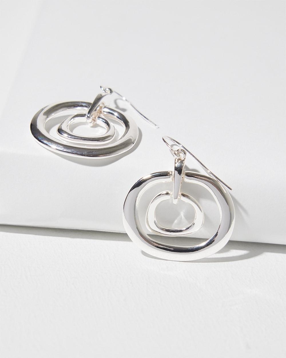 Eccentric Earrings   Chico's - Silver - Women Product Image