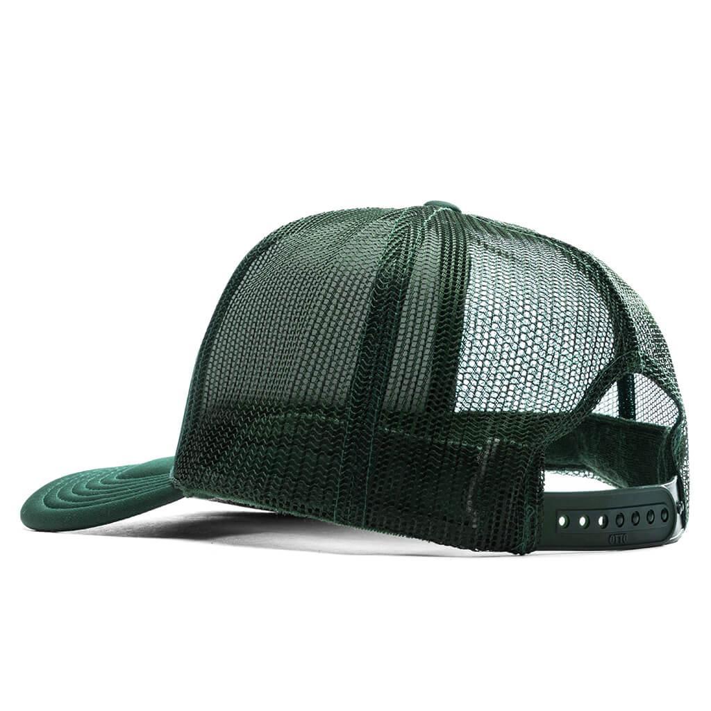 Draft Trucker Hat - Dark Green Male Product Image