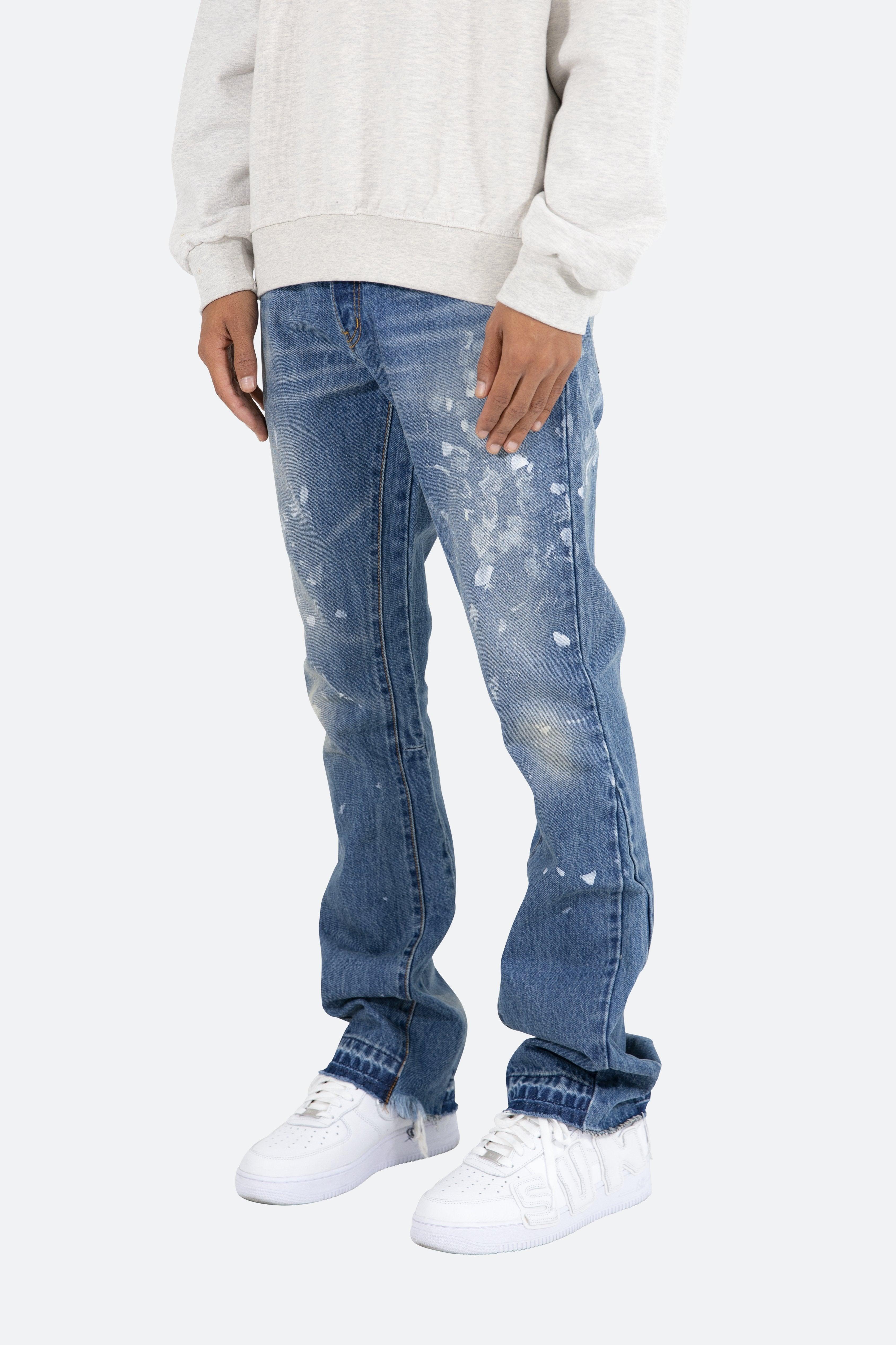 B400 Flare Denim - Blue Male Product Image