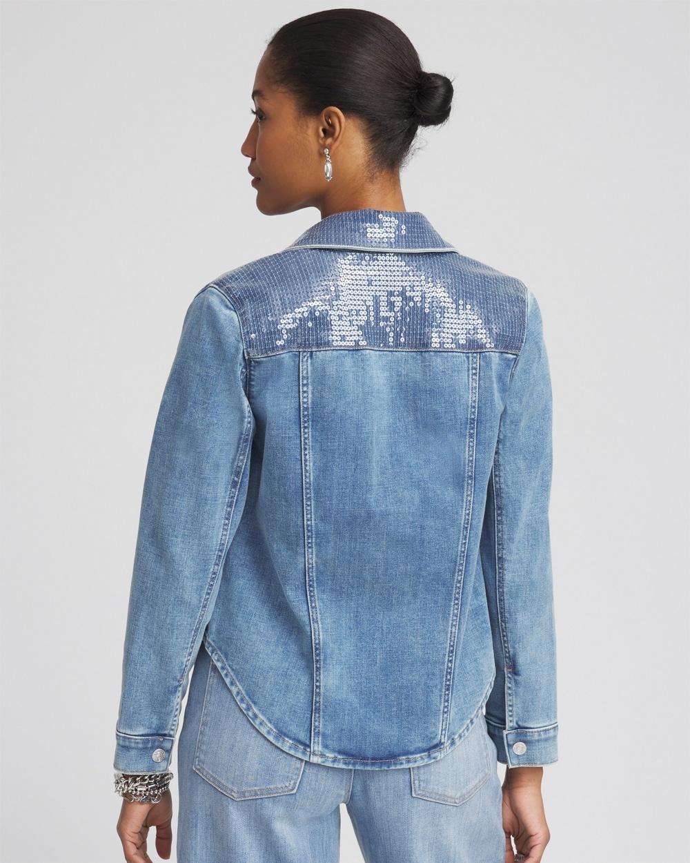 Embellished Denim Jacket Product Image