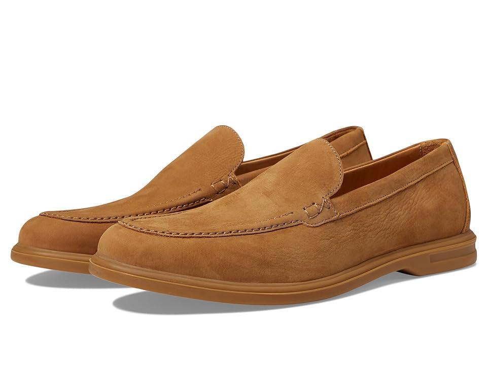 Peter Millar Mens Excursionist Nubuck Venetian Loafer | Color: British Tan | Size: 12 Product Image