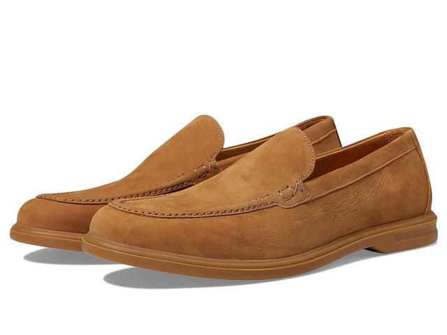 Peter Millar Excursionist Nubuck Venetian Loafers (British ) Men's Shoes Product Image