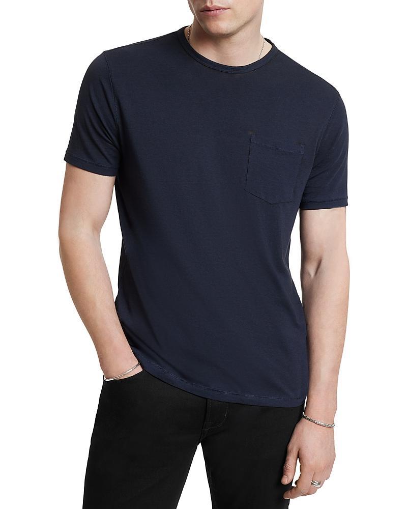 John Varvatos Bond Burnout Pocket Tee Product Image