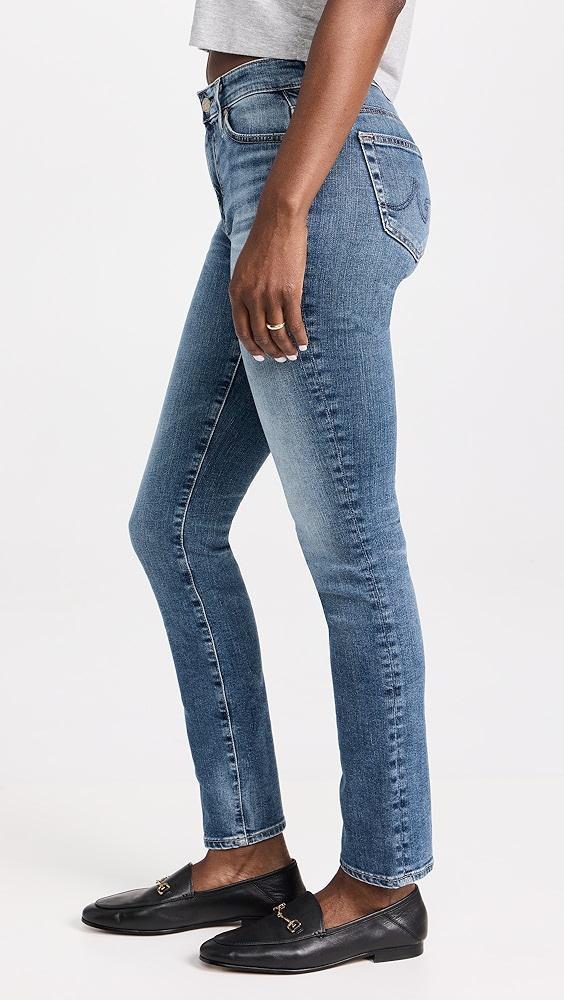 AG Mari High Rise Slim Straight Jeans | Shopbop Product Image