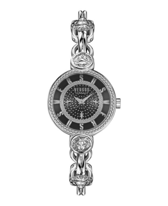 Versus Versace Womens Les Docks Petite 2 Hand Quartz Silver-Tone Stainless Steel Watch, 30mm Product Image