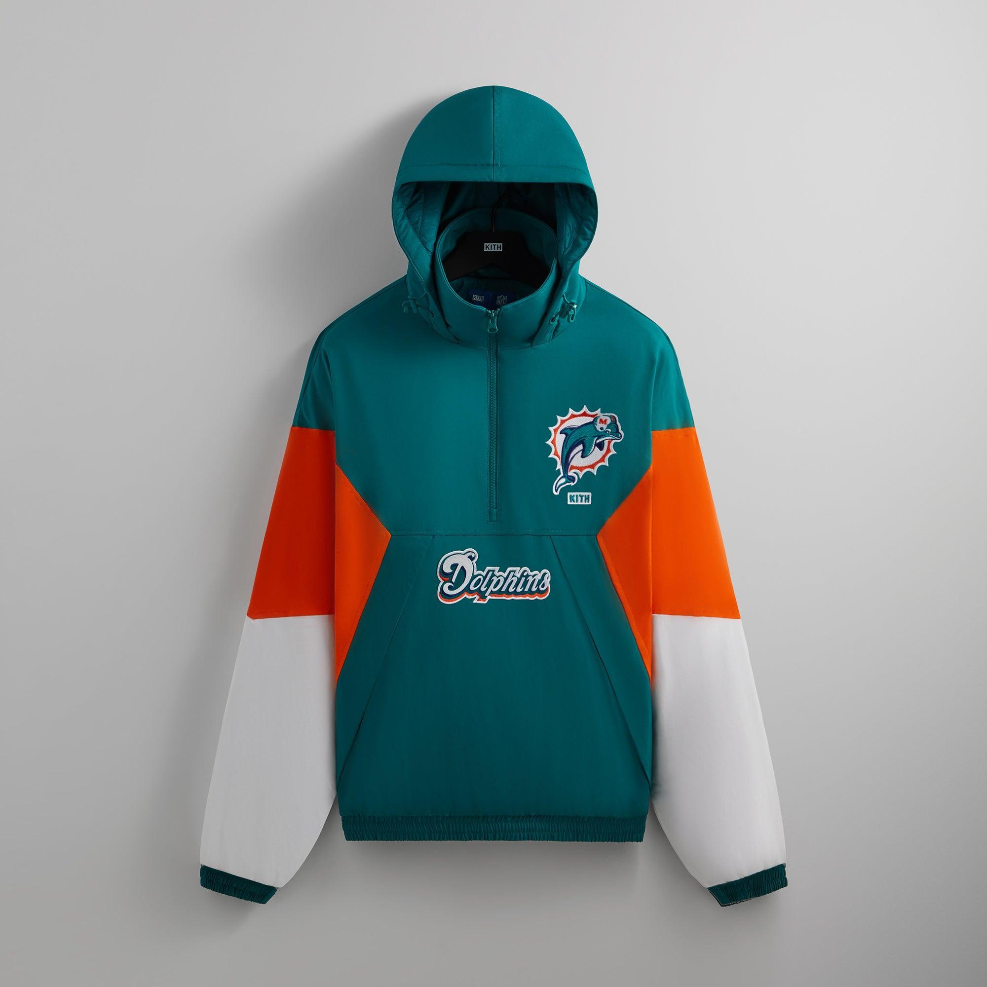 Kith & '47 for the NFL: Dolphins Quarter Zip Anorak With Hood - Center Male Product Image