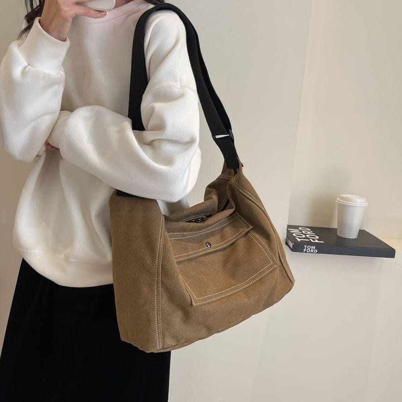 Contrast Stitched Crossbody Bag product image