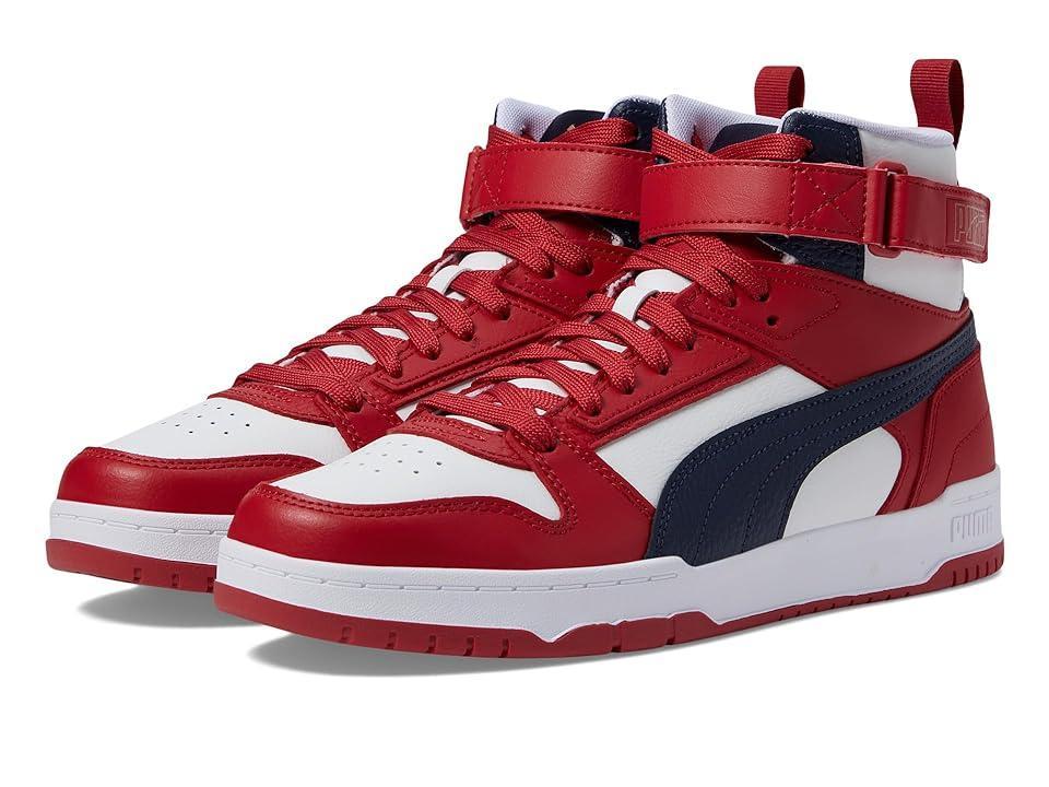 PUMA RBD Game (PUMA /New Navy/Club Red) Men's Shoes Product Image