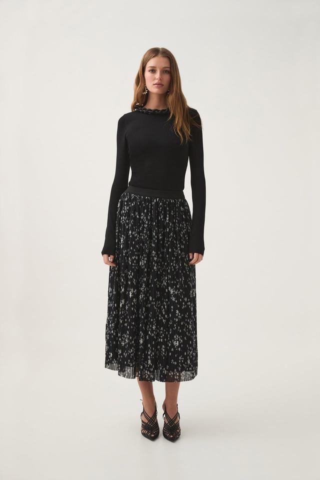 Starflower Midi Skirt Product Image