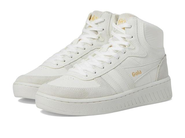 Gola Slam Trident White/White) Women's Shoes Product Image