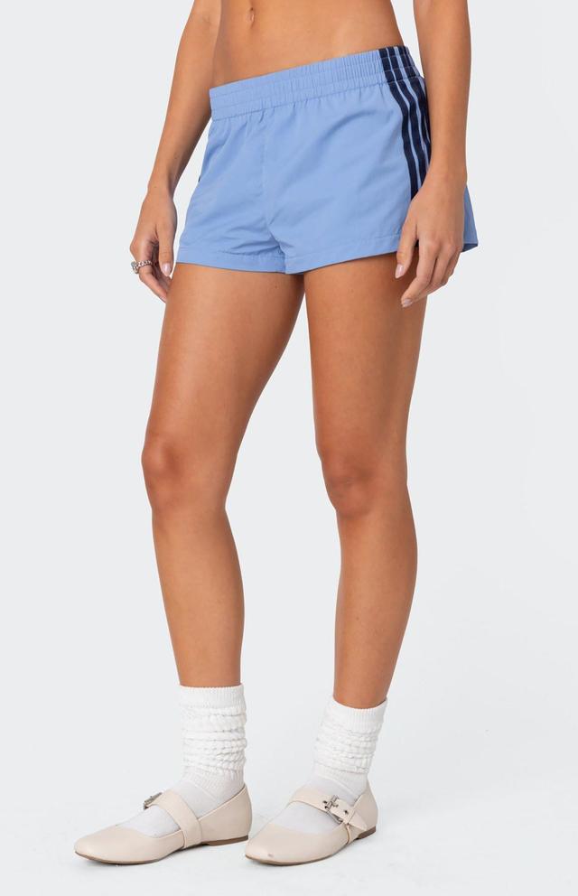 Edikted Womens Nikki Nylon Shorts Product Image