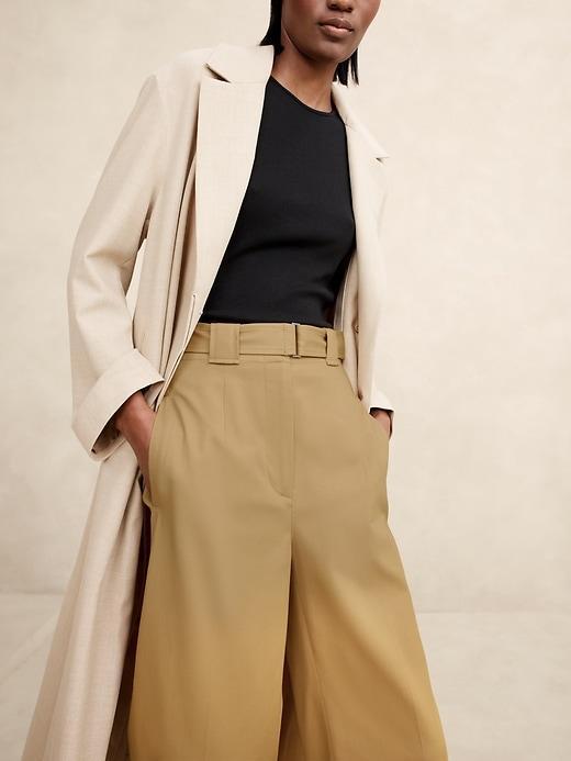 Oceanside Wide-Leg Cropped Pant Product Image