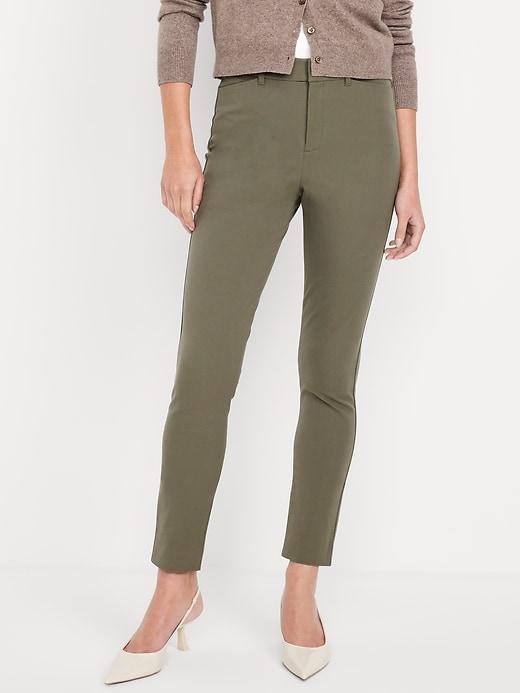 High-Waisted Pixie Skinny Ankle Pants product image