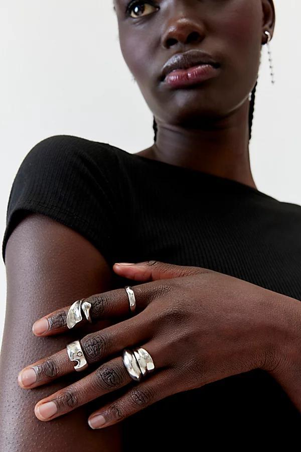 Statement Metal Ring Set Womens at Urban Outfitters Product Image