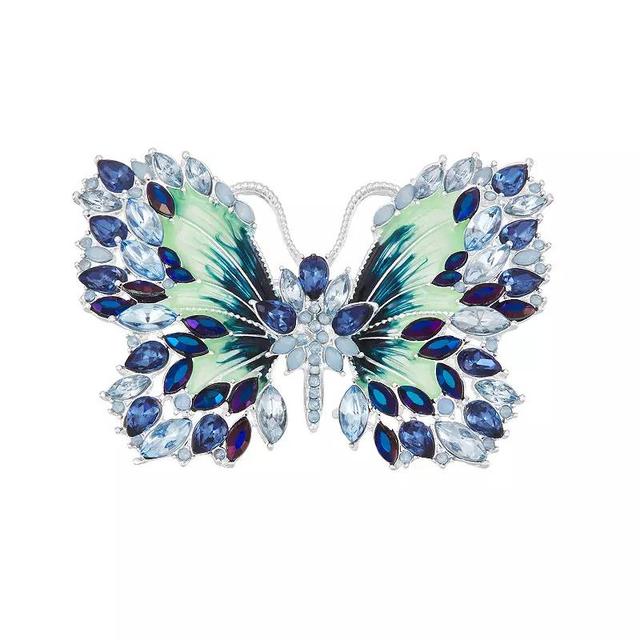 Napier Butterfly Pin, Womens, Blue Product Image