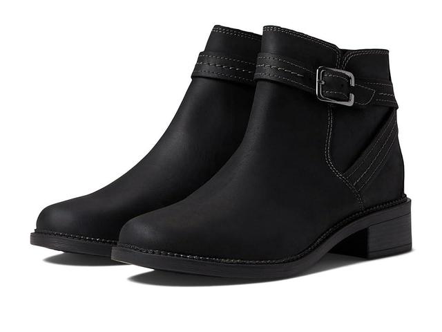 Clarks Maye Strap Leather) Women's Boots Product Image