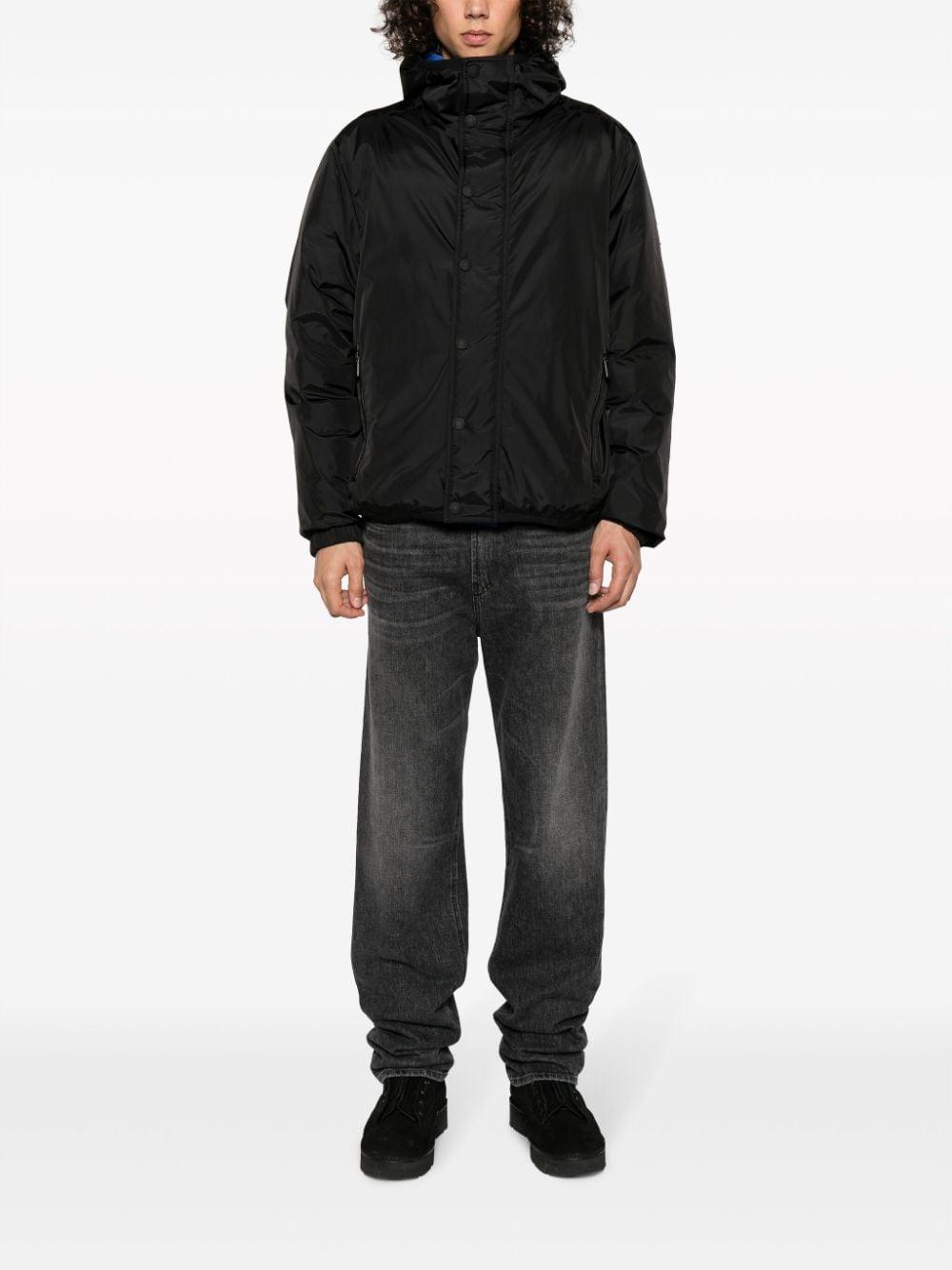 Rosiere Reversible Puffer Jacket In Black Product Image