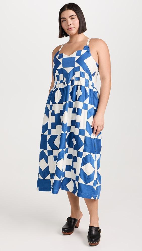 Sea Tanya Patchwork Sleeveless Dress | Shopbop Product Image