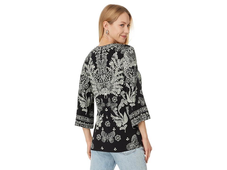 Johnny Was The Janie Favorite Bell Sleeve Top (Farfalla Joan) Women's Clothing Product Image