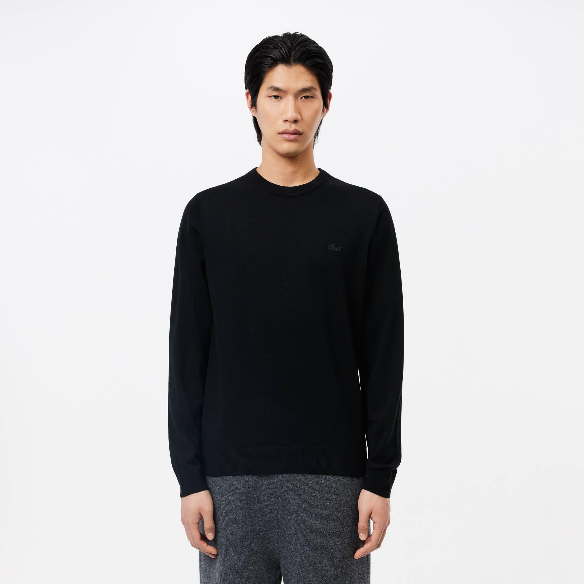 Merino Wool Crew Neck Sweater Product Image